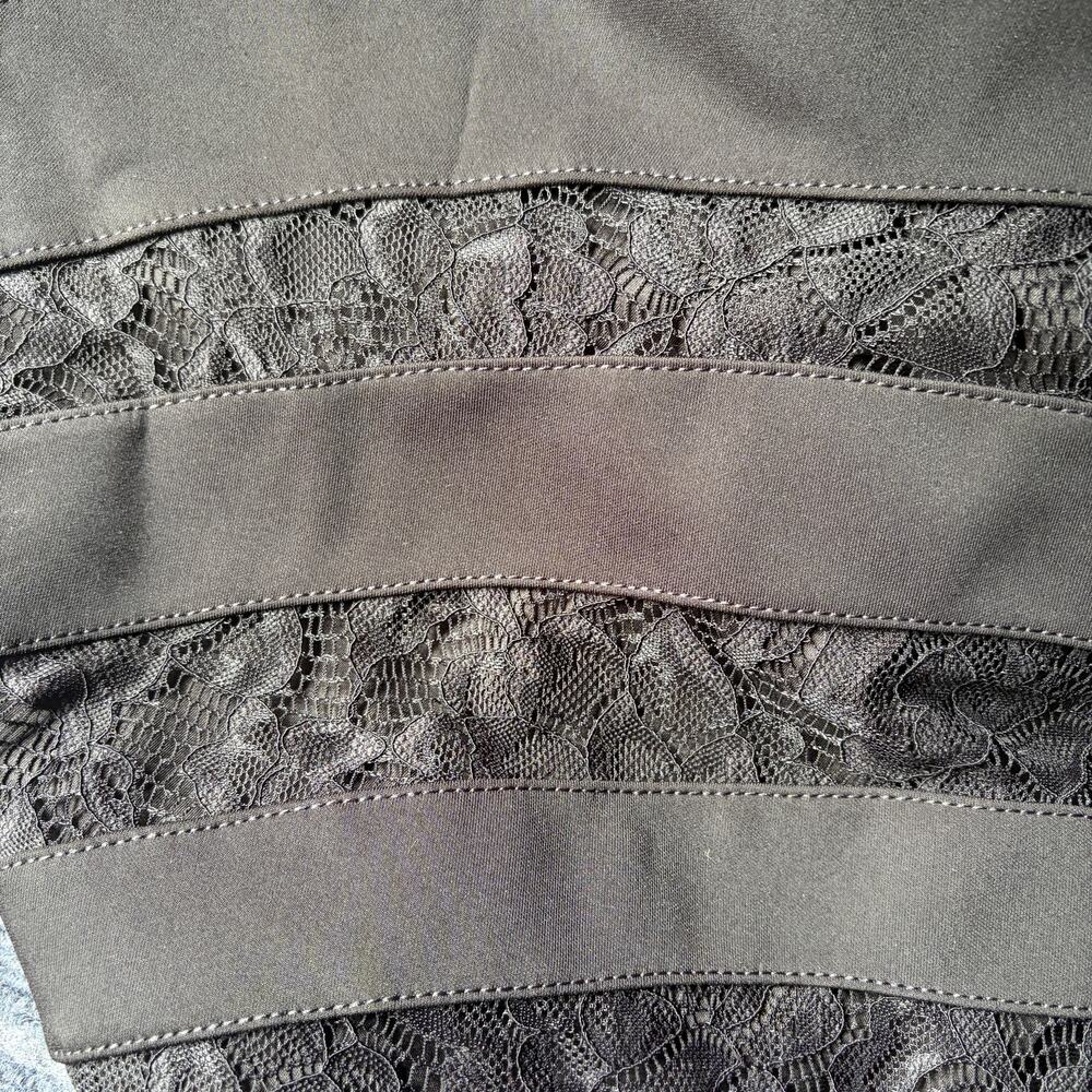 White House Black Market Strapless Cocktail Dress Size 4 Lace - Picture 4 of 9